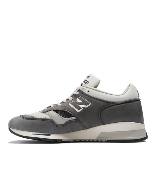 New Balance Gray Made In Uk 1500 Series In Grey Suede/mesh