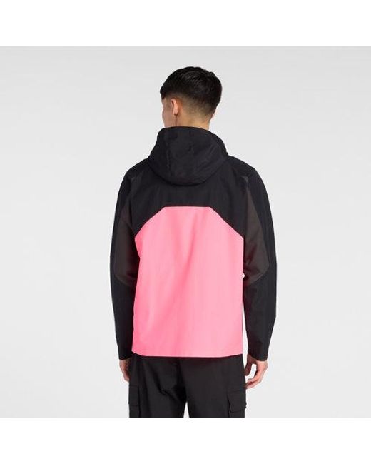 New Balance Pink Utility Woven Jacket for men