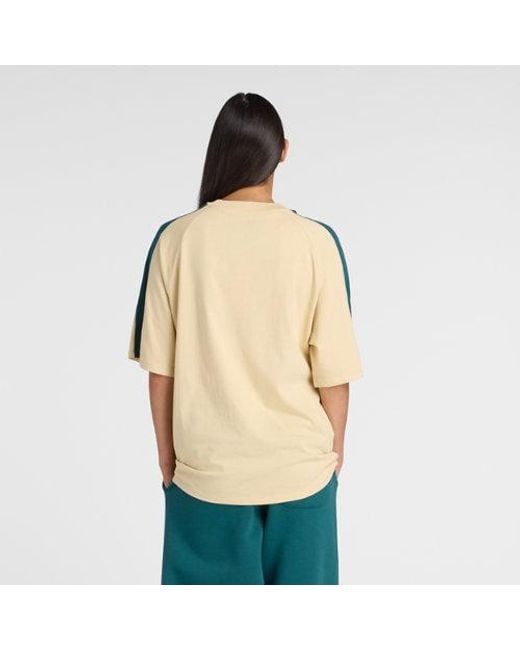 New Balance Green Trackside Oversized T-Shirt