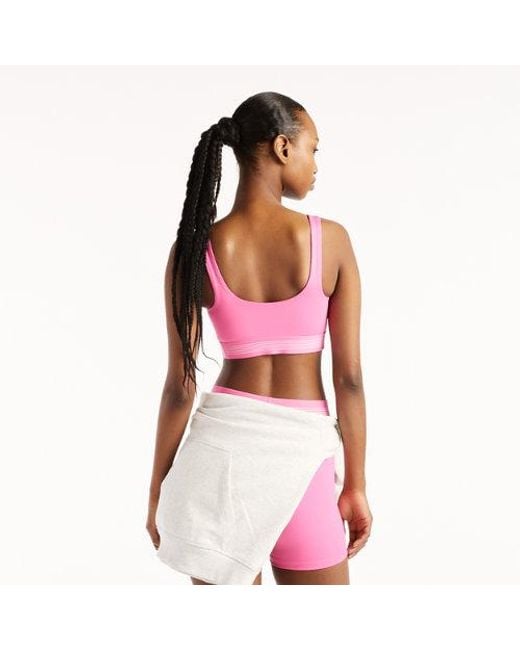 New Balance Pink Ac Train Bra