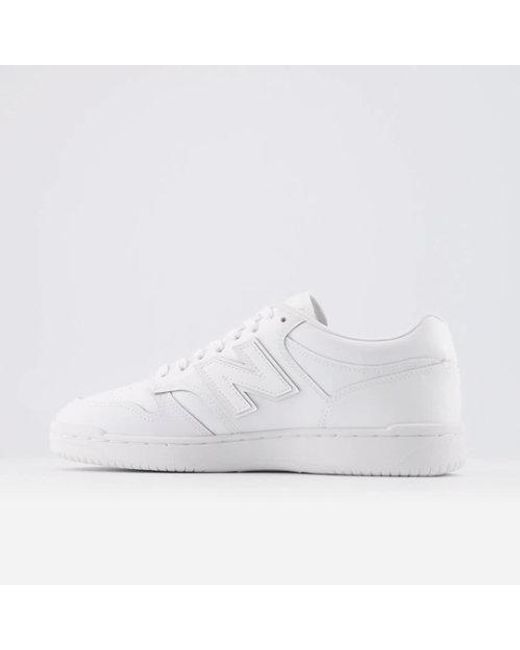 New Balance White Nb 480 for men