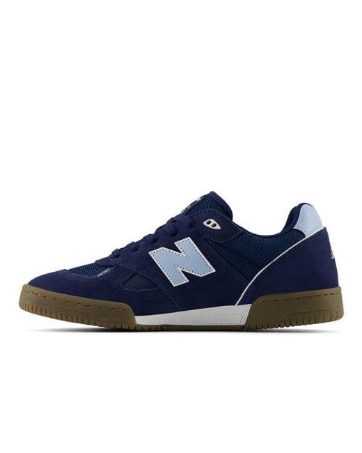 New Balance Blue Nb Numeric Tom Knox 600 Skateboarding Shoes for men