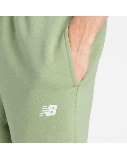 New Balance Green Sport Fleece Jogger for men