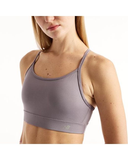 New Balance Blue Nb Essential Yoga Bra