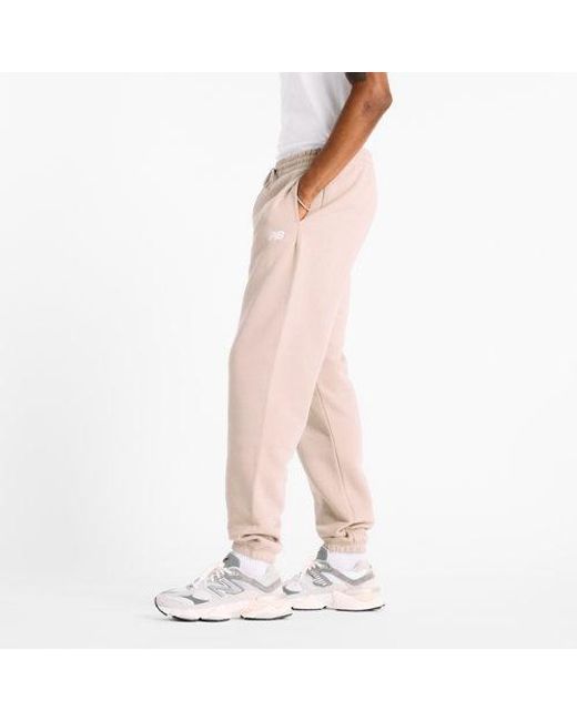 New Balance Pink Sport Essentials Fleece Jogger for men