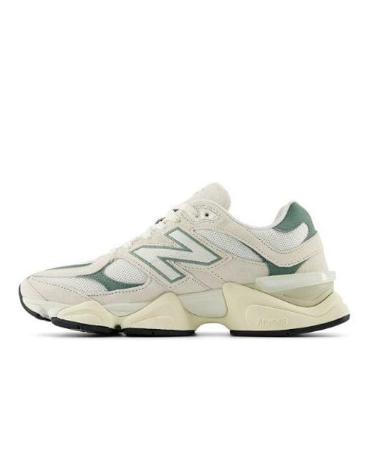9060 En, Gamuza/Malla, Talla New Balance de color White