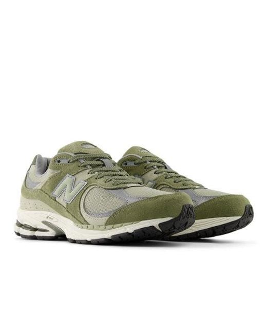 2002R, Pelle Scamosciata/Rete, Taglia di New Balance in Gray