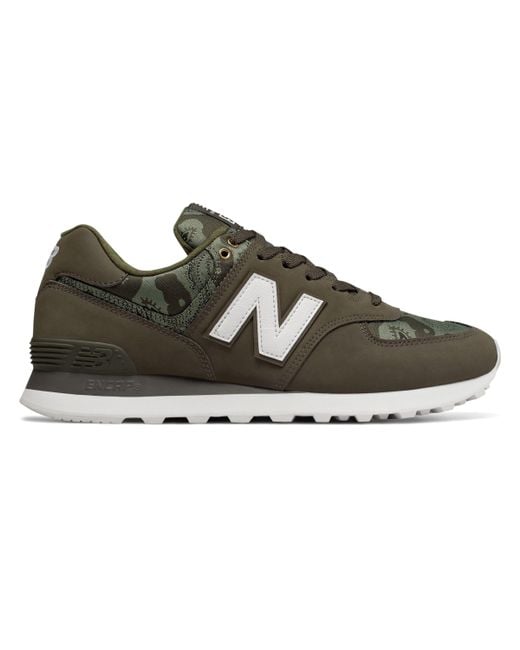 New Balance Multicolor 574 Paisley Camouflage for men