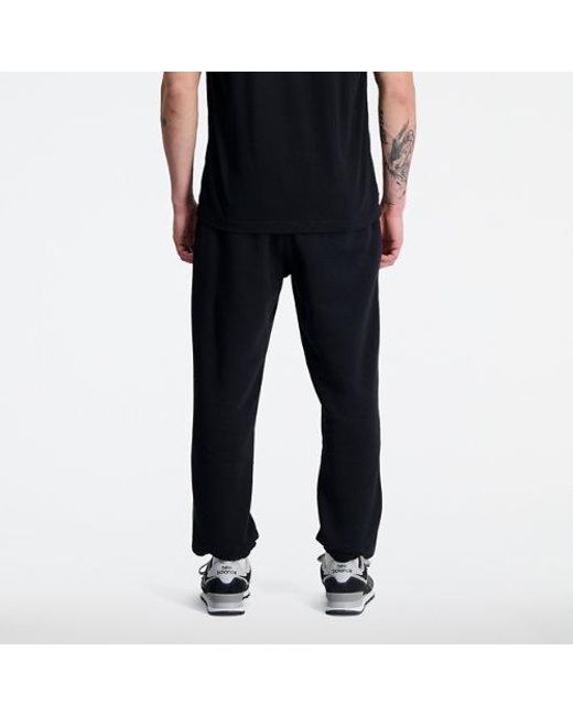 Homme Essentials Winter Pant En, Cotton, Taille New Balance pour homme en coloris Black