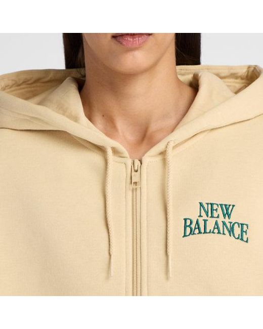New Balance Natural Trackside Fleece Full Zip