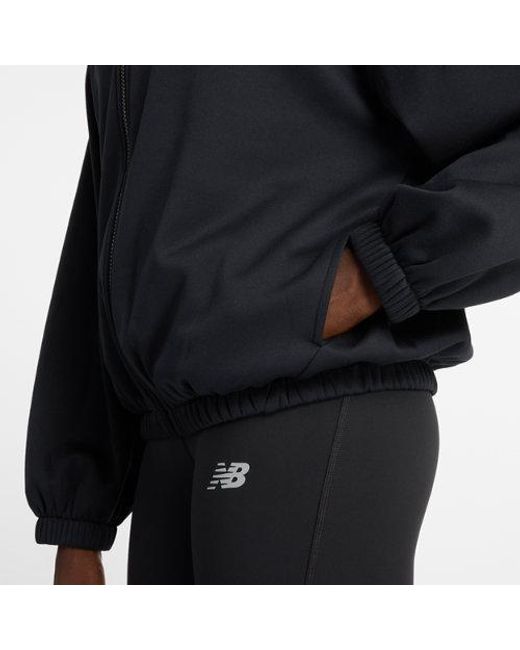 New Balance Black Performance Fleece Full Zip