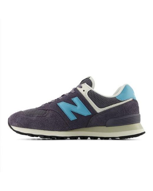 New Balance Blue 574 Sneakers