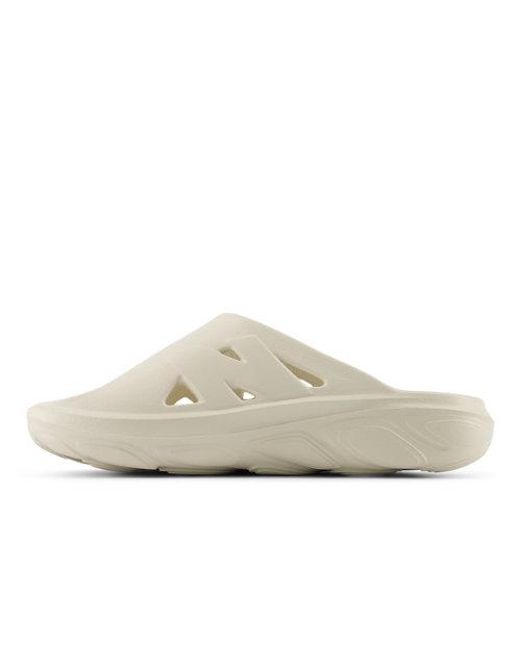 New Balance White Fresh Foam Rcvry Slide