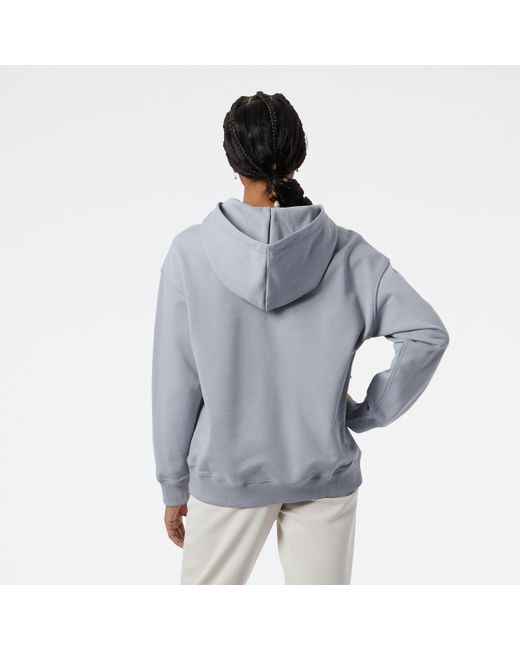 New Balance Blue Athletics Nature State French Terry Hoodie