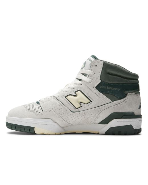 650 in bianca/viola/giallo di New Balance in White