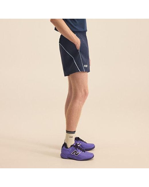 New Balance Blue Australian Open Tournament Novelty Short for men
