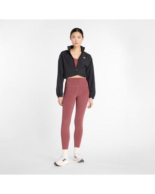 New Balance Red Rc Pocket Legging 25"