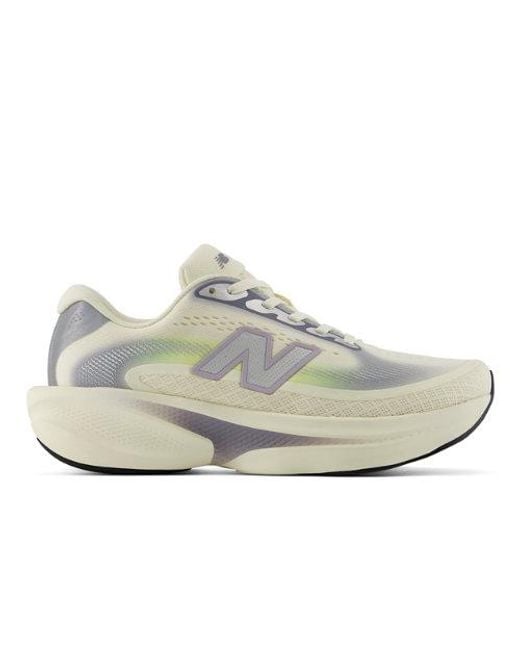 New Balance White Ellipse Running Shoes