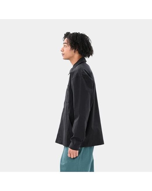 Homme Coaches Twill Jacket En, Sergé De Coton, Taille New Balance pour homme en coloris Black