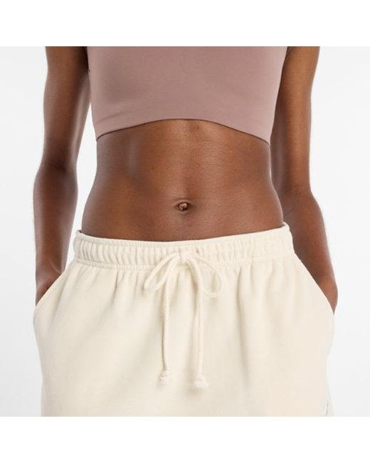 New Balance Natural Coastal Fleece Skirt