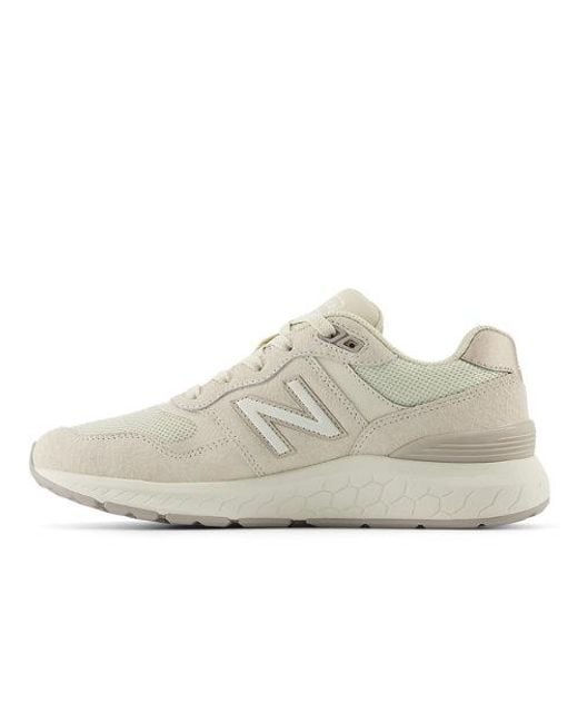 New Balance White Fresh Foam Walking 880 V6