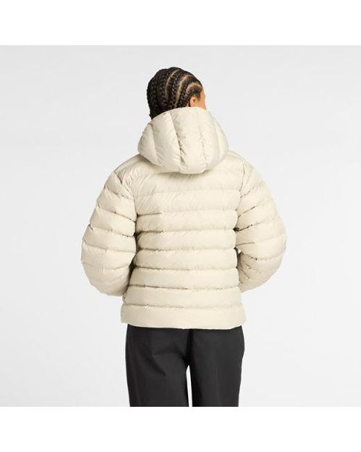 New Balance Natural Sport Essentials Hooded Puffer Jacket