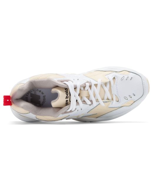 new balance 608 flat white with cream
