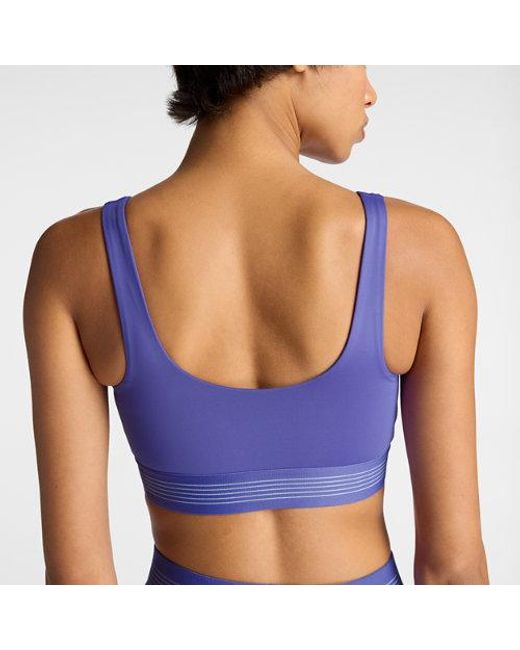 New Balance Blue Ac Train Bra