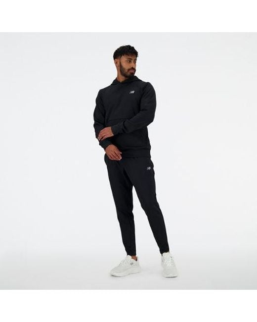 New Balance Blue Tech Knit Hoodie for men
