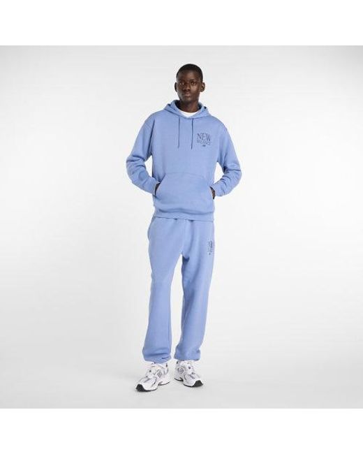 New Balance Blue Reimagined Fleece Jogger for men