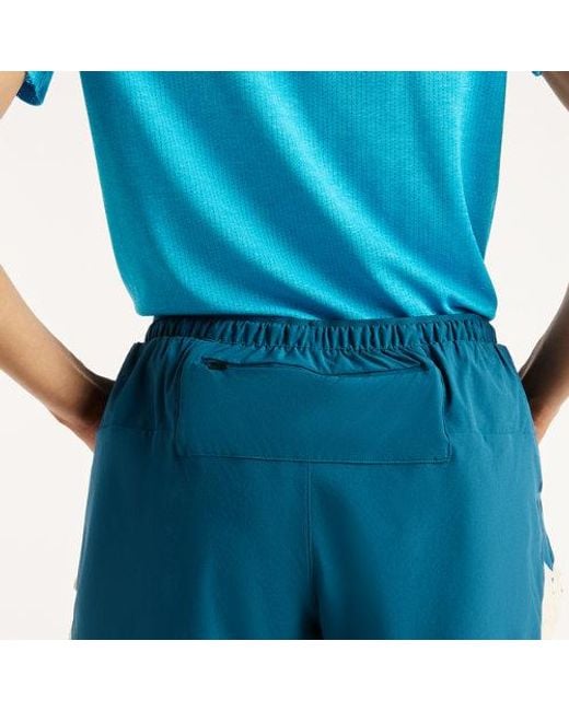 New Balance Blue Rc Essential Short 3"