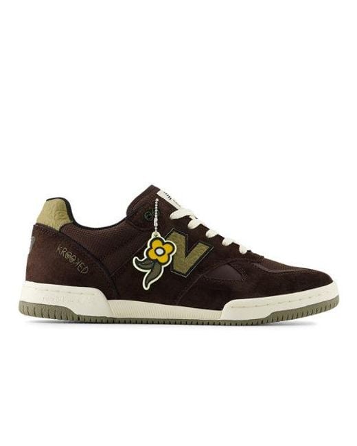 New Balance Brown Nb Numeric Tom Knox 600 Skateboarding Shoes for men