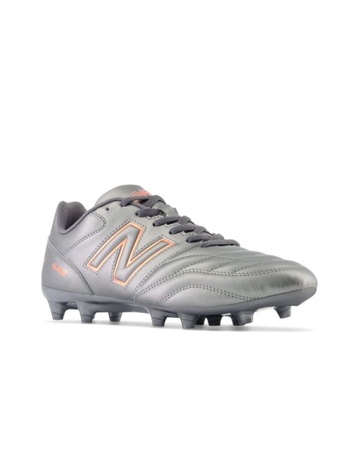 New Balance Gray 442 V2 Academy Fg In Grey/blue/brown Synthetic for men