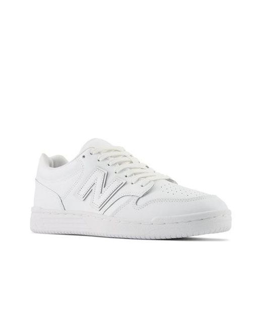 New Balance White Nb 480 for men