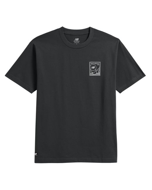 New Balance 550 Sketch Graphic Tee in Black for Men | Lyst