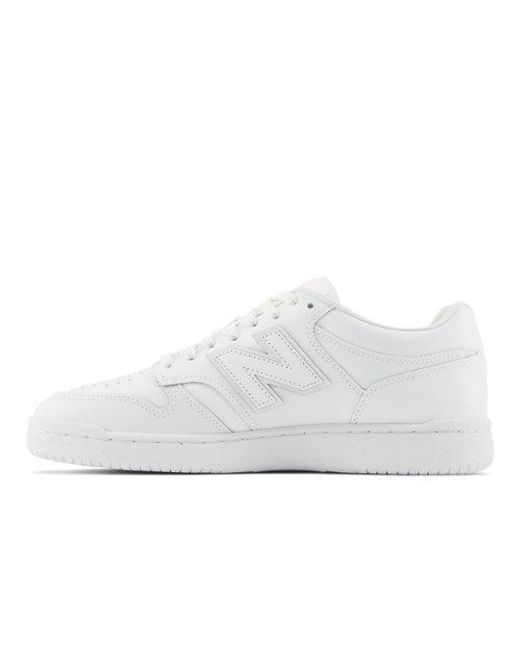 New Balance White Nb 480 for men