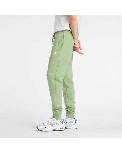 New Balance Green Sport Fleece Jogger for men