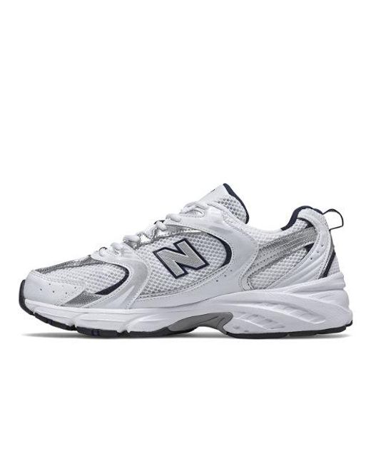 New Balance White 530 Sneakers