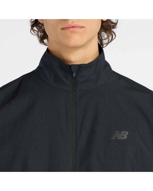 New Balance Black Fast Days Jacket for men