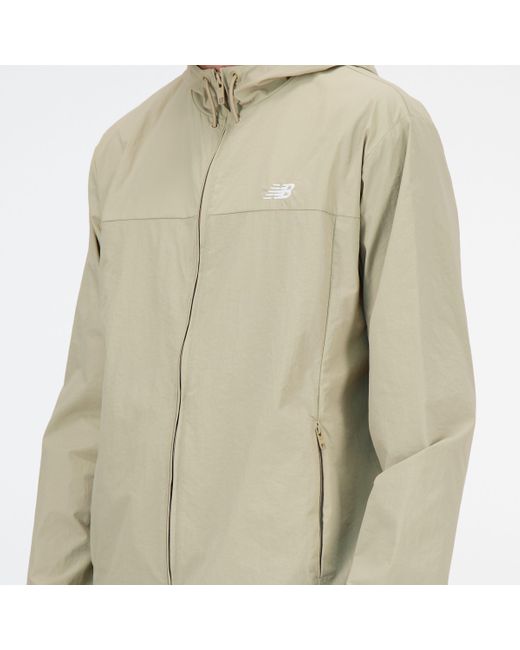 New Balance Natural Athletics Woven Jacket In Polywoven for men