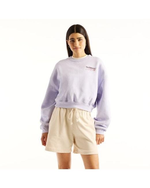 New Balance Multicolor Trackside Fleece Crew