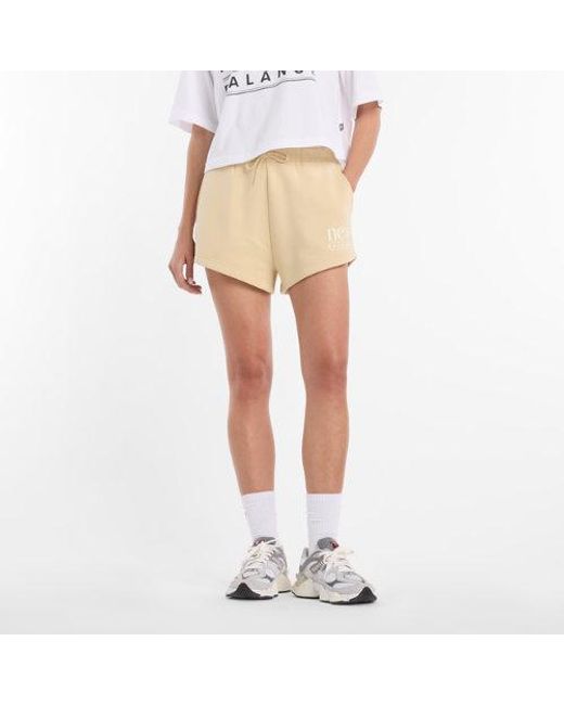 New Balance Natural Reimagined Fleece Short