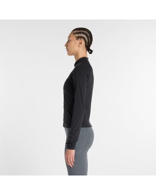 New Balance Black Nb Harmony Fitted Full Zip