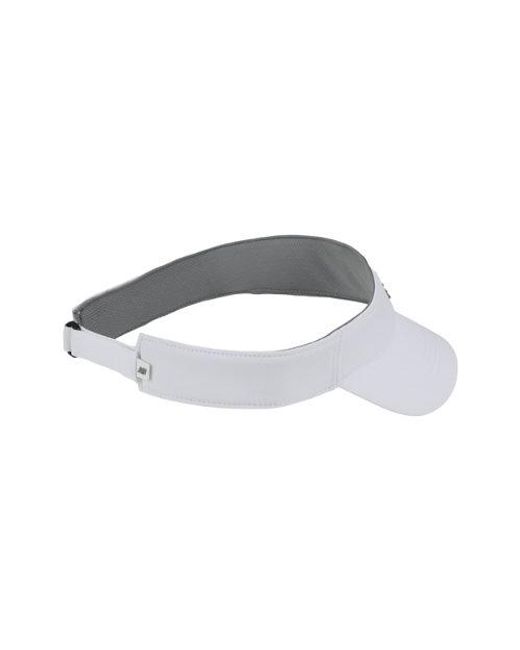 New Balance White Performance Visor V 2.0