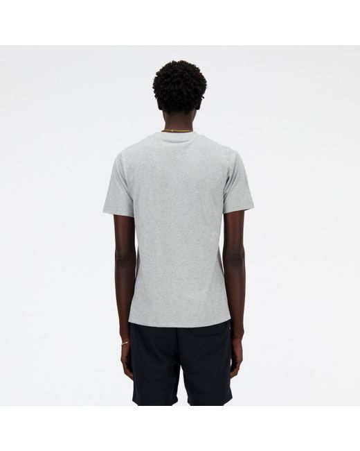 Sport essentials graphic t-shirt 4 New Balance de hombre de color White
