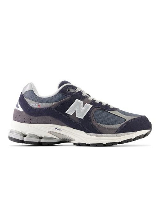 2002R En, Gamuza/Malla, Talla New Balance de hombre de color Blue