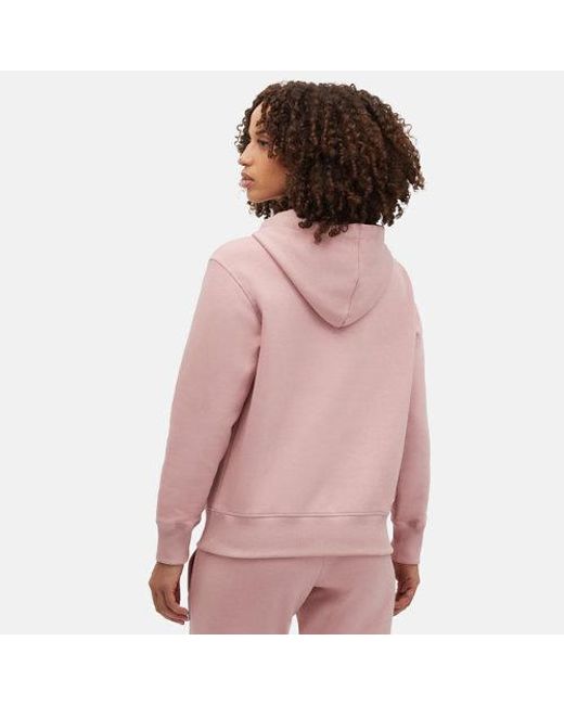 Femme Sweats À Capuche Nb Small Logo En, Cotton, Taille New Balance en coloris Pink