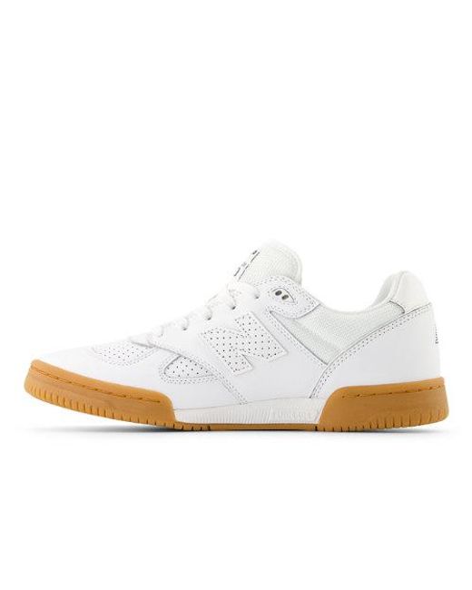 New Balance White Nb Numeric Tom Knox 600 Skateboarding Shoes