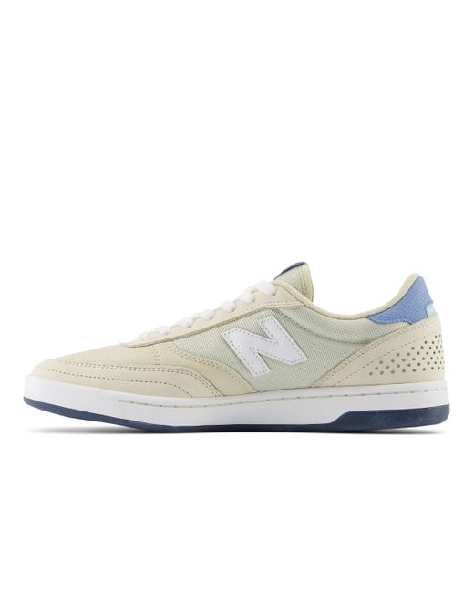 New Balance Nb Numeric 440 In White/red Suede/mesh for men