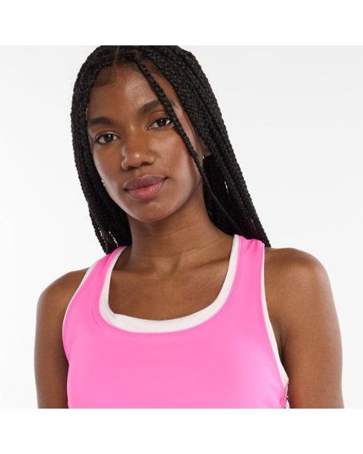 New Balance Pink Tournament Novelty Tank